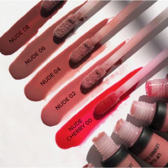 Nudestix Lip Glacé Plumping Lip Oil Lipgloss in Nude Cherry 00 BNIB - Picture 9 of 16